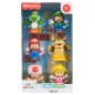 Super Mario - Collector pack 6 mini figurines My Mario Little People 7 cm Super Mario - Collector pack 6 mini figurines My Mario Little People 7 cm