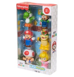 Super Mario - My Mario Little People Collector Mini Figure 6-Pack 7 cm