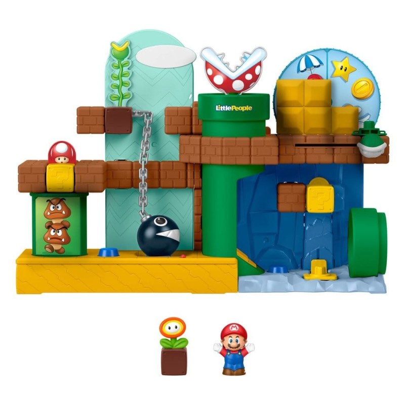 Super Mario - Playset Aventures My Mario Little People Super Mario - Playset Aventures My Mario Little People