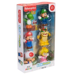 Super Mario - My Mario Little People Collector Mini Figure 6-Pack 7 cm