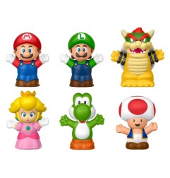 Super Mario - My Mario Little People Collector Mini Figure 6-Pack 7 cm
