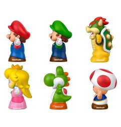 Super Mario - Collector pack 6 mini figurines My Mario Little People 7 cm