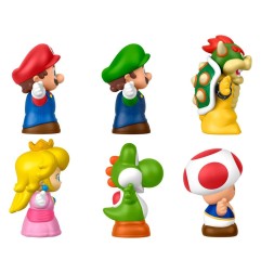 Super Mario - Collector pack 6 mini figurines My Mario Little People 7 cm