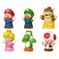 Super Mario - Collector pack 6 mini figurines My Mario Little People 7 cm Super Mario - Collector pack 6 mini figurines My Mario Little People 7 cm