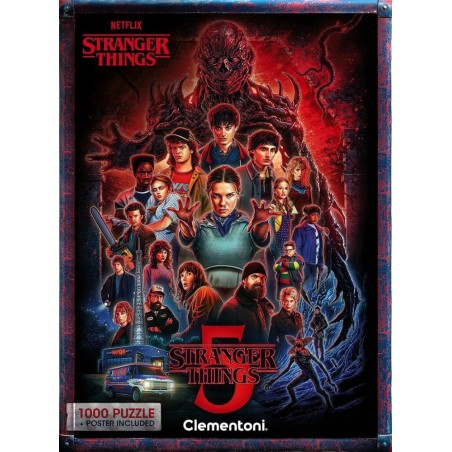 Stranger Things - Puzzle Stranger Things Saison 5 (1000 pièces)