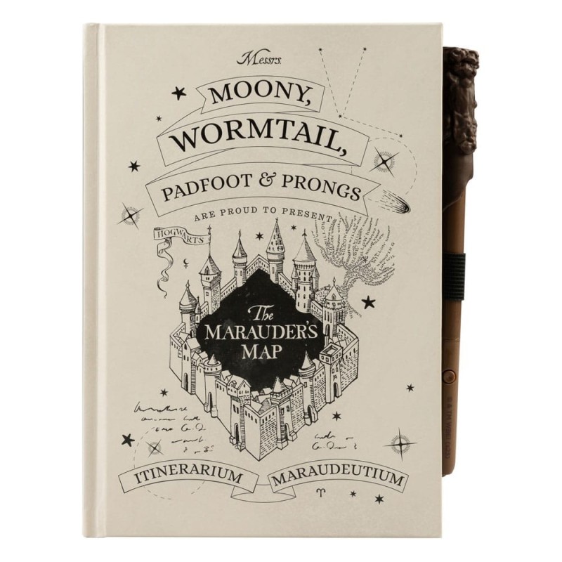 Harry Potter - Premium Notebook A5 with Light Marauder's Map Harry Potter - Premium Notebook A5 with Light Marauder's Map