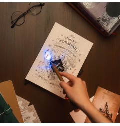 Harry Potter - Premium Notebook A5 with Light Marauder's Map