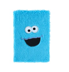 1, Rue Sésame - Carnet de notes peluche A5 Premium 1, Rue Sésame