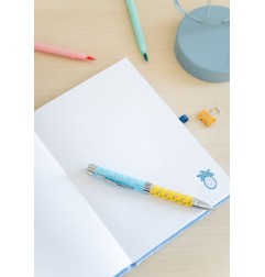 Lilo & Stitch - Stitch Premium Plush Notebook A5 with pen Tropical