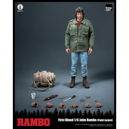 Rambo: First Blood - Figurine 1/6 John Rambo (Field Jacket) 31 cm
