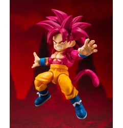 Dragon Ball Daima - Figurine S.H.Figuarts Super Saiyan Level 4 Son Goku (mini) 8 cm
