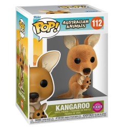 Animaux australiens - Figurine POP! Kangaroo Flocked 9 cm
