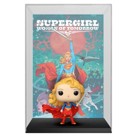 DC Comics - Figurine POP! Comic Cover Supergirl 9 cm