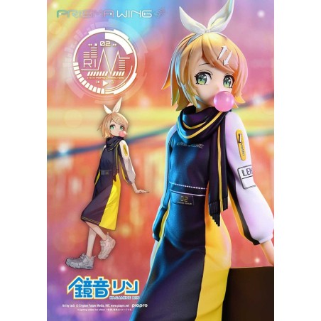 Vocaloid - Statuette 1/7 Prisma Wing Piapro Characters Kagamine Rin (Art by lack) 21 cm