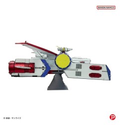 Gundam - Mobile Suit  Metallic Nano Puzzle Model Kit White Base 6 cm