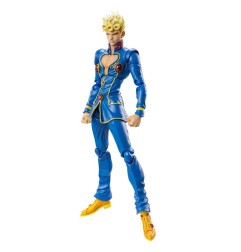 JoJo's Bizarre Adventure - Figurine Super Action Giorno Giovanna 2nd 16 cm