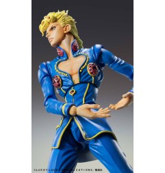 JoJo's Bizarre Adventure - Figurine Super Action Giorno Giovanna 2nd 16 cm