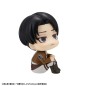 L´Attaque des Titans - Statuette Look Up Levi 11 cm