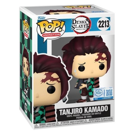 Demon Slayer: Kimetsu no Yaiba - POP! Animation Vinyl Figures Tanjiro w/Crow 9 cm