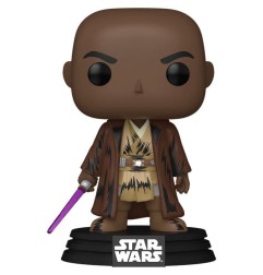 Star Wars: Mandalorian & Grogu - Figurine POP! Mace Windu (Retro) 9 cm