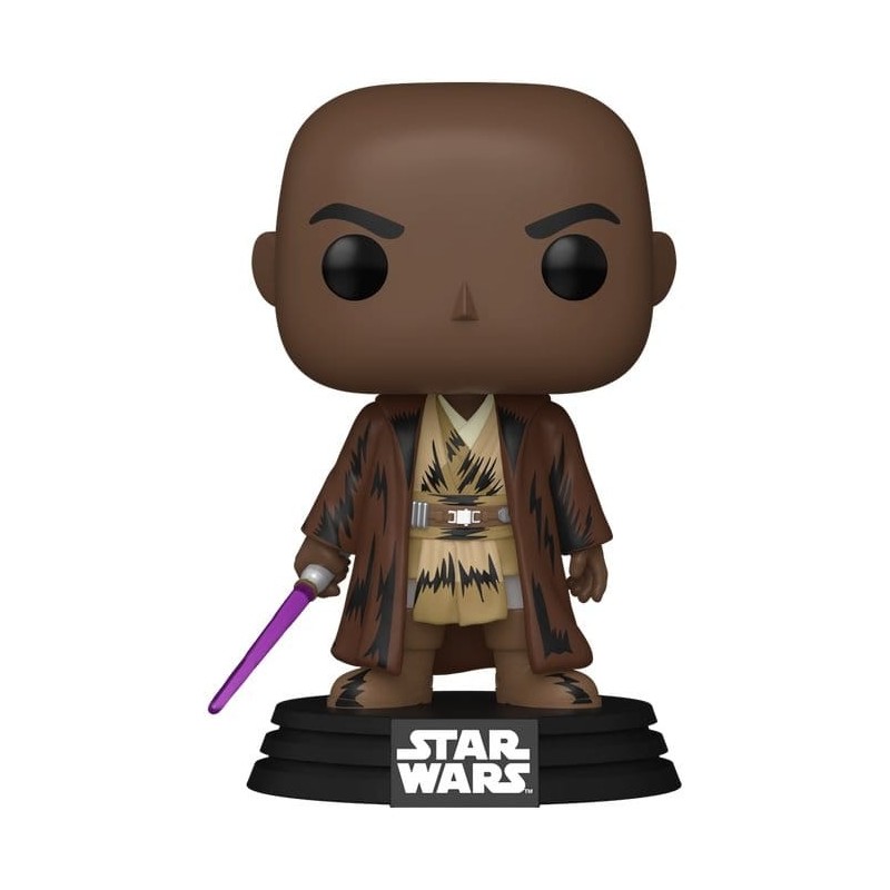 Star Wars: Mandalorian & Grogu - Figurine POP! Mace Windu (Retro) 9 cm Star Wars: Mandalorian & Grogu - Figurine POP! Mace Windu (Retro) 9 cm