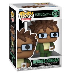 Futurama - Figurine POP! Hermes avec mug 9 cm