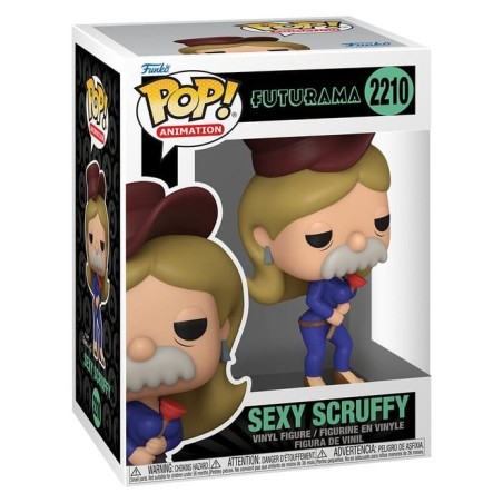 Futurama - Pop! Animation Vinyl Figure Sexy Scruffy 9 cm