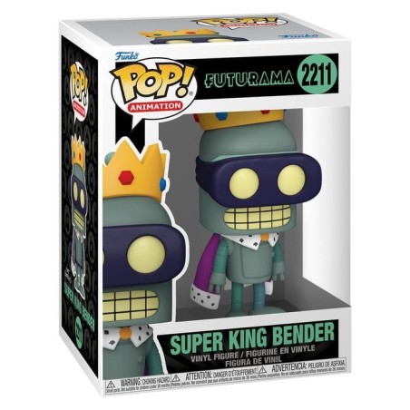 Futurama - Figurine POP! Super King Bender 9 cm