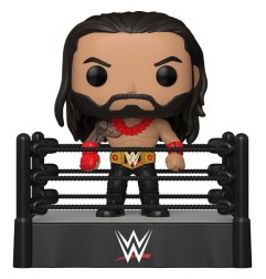 WWE - Figurine POP! Deluxe Roman Reigns in Ring 9 cm
