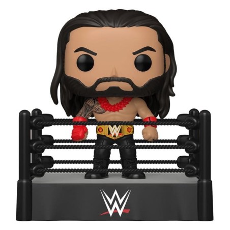 WWE - POP! Deluxe Vinyl Figure Roman Reigns in Ring 9 cm