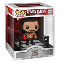 WWE - Figurine POP! Deluxe Roman Reigns in Ring 9 cm
