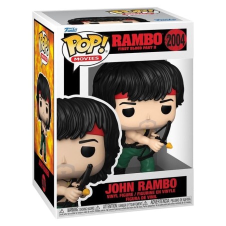 Rambo - Figurine POP! John Rambo avec Arc 9 cm