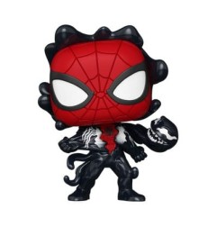 Marvel Comics - Figurine POP! Spider-Man (symbiote) *Exclusive Version* 9 cm