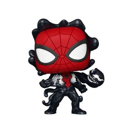 Marvel Comics - Figurine POP! Spider-Man (symbiote) *Exclusive Version* 9 cm