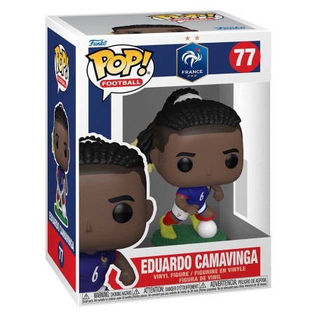 Football - Figurine POP! France Eduardo Camavinga 9 cm