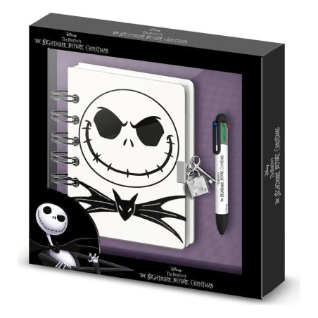 L' étrange Noël de Mr. Jack - Set cadeau carnet de notes avec stylo Jack