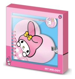 Hello Kitty - Set cadeau carnet de notes avec stylo My Melody
