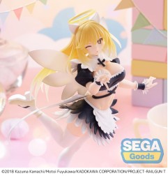 A Certain Scientific Railgun T - Statuette Luminasta Misaki Shokuhou Fallen Angel Maid 20 cm