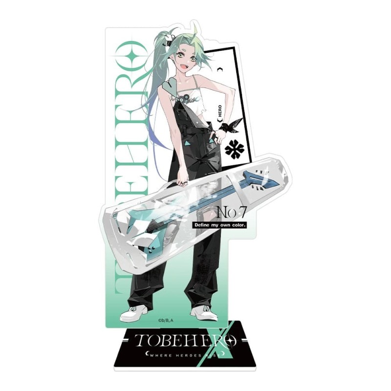To Be Hero X - Acrylic Stand Hero Show Series Lucky Cyan 17 cm