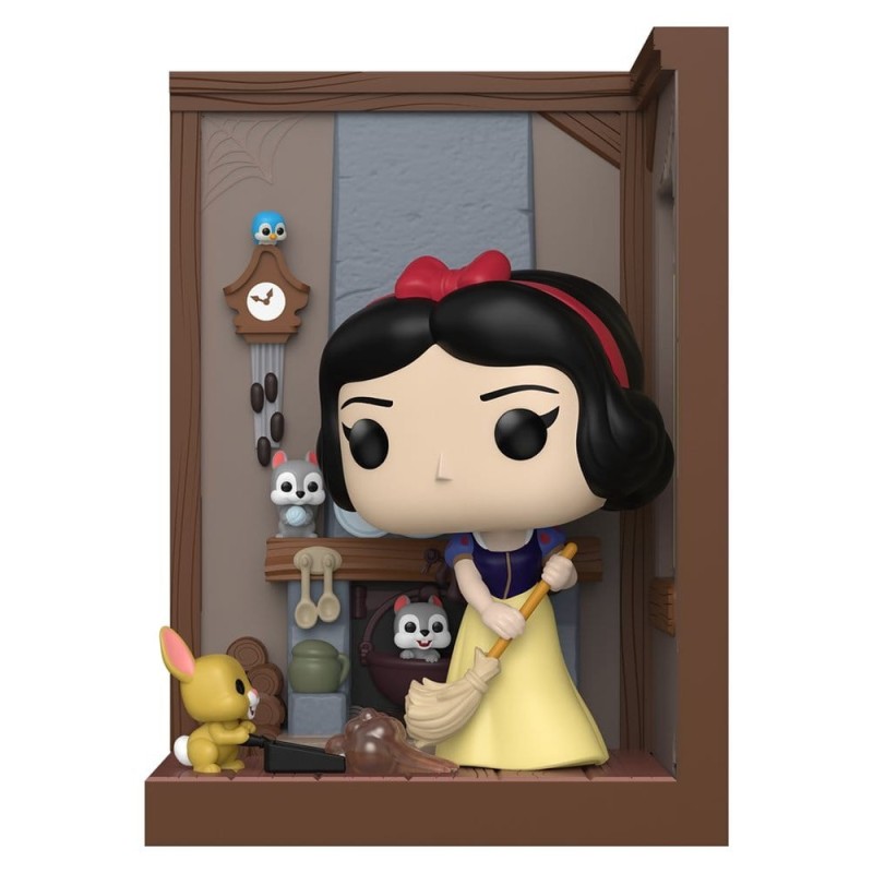 Disney - Figurine POP! Book Nook Blanche-neige dans la Chaumière 9 cm Disney - Figurine POP! Book Nook Blanche-neige dans la Chaumière 9 cm