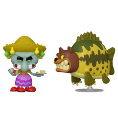 SpongeBob - SquarePants POP! Animation Vinyl Figure Squidward & Sea Bear 9 cm