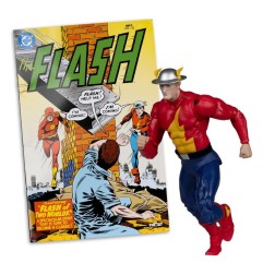 DC Direct Page Punchers - Figurine The Flash Jay Garrick (The Flash N°123) (Red Platinum Edition) 18 cm