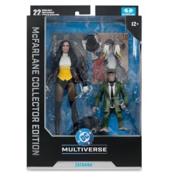 DC Multiverse McFarlane - Figurine Zatanna avec Detective Chimp Collector Edition N°53 18 cm
