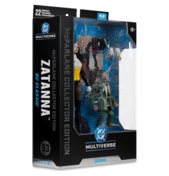 DC Comics - DC Multiverse McFarlane Action Figure Zatanna with Detective Chimp Collector Edition N°53 18 cm