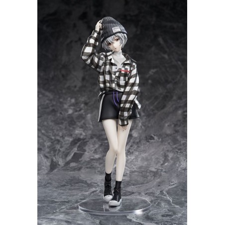 Neon Genesis Evangelion - Statuette 1/7 Rei Ayanami Ver. Part 3 Radio Eva Original Color 26 cm