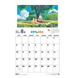 Mon Voisin Totoro - Calendrier Mon Voisin Totoro 2026 en français