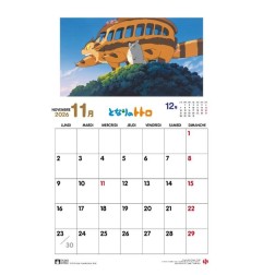 Mon Voisin Totoro - Calendrier Mon Voisin Totoro 2026 en français