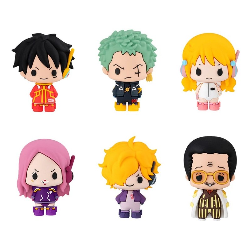One Piece - Chokorin Mascot Series Trading Figure 6-Pack Egghead Ver. 5 cm