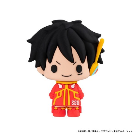 One Piece - Pack 6 trading figures Chokorin Mascot Series Egghead Ver. 5 cm