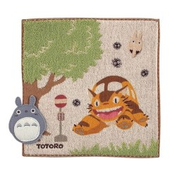 Studio Ghibli - My Neighbor Totoro Mini Towel Bus Stop 25 x 25 cm